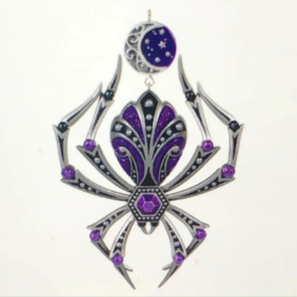 2020 Hallmark Stunning Spider Halloween Ornament